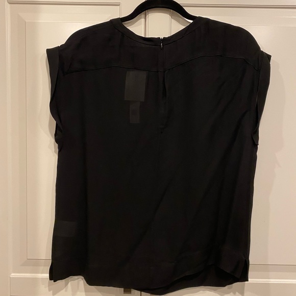 Theory slightly sheer shirt in Small - Picture 3 of 3